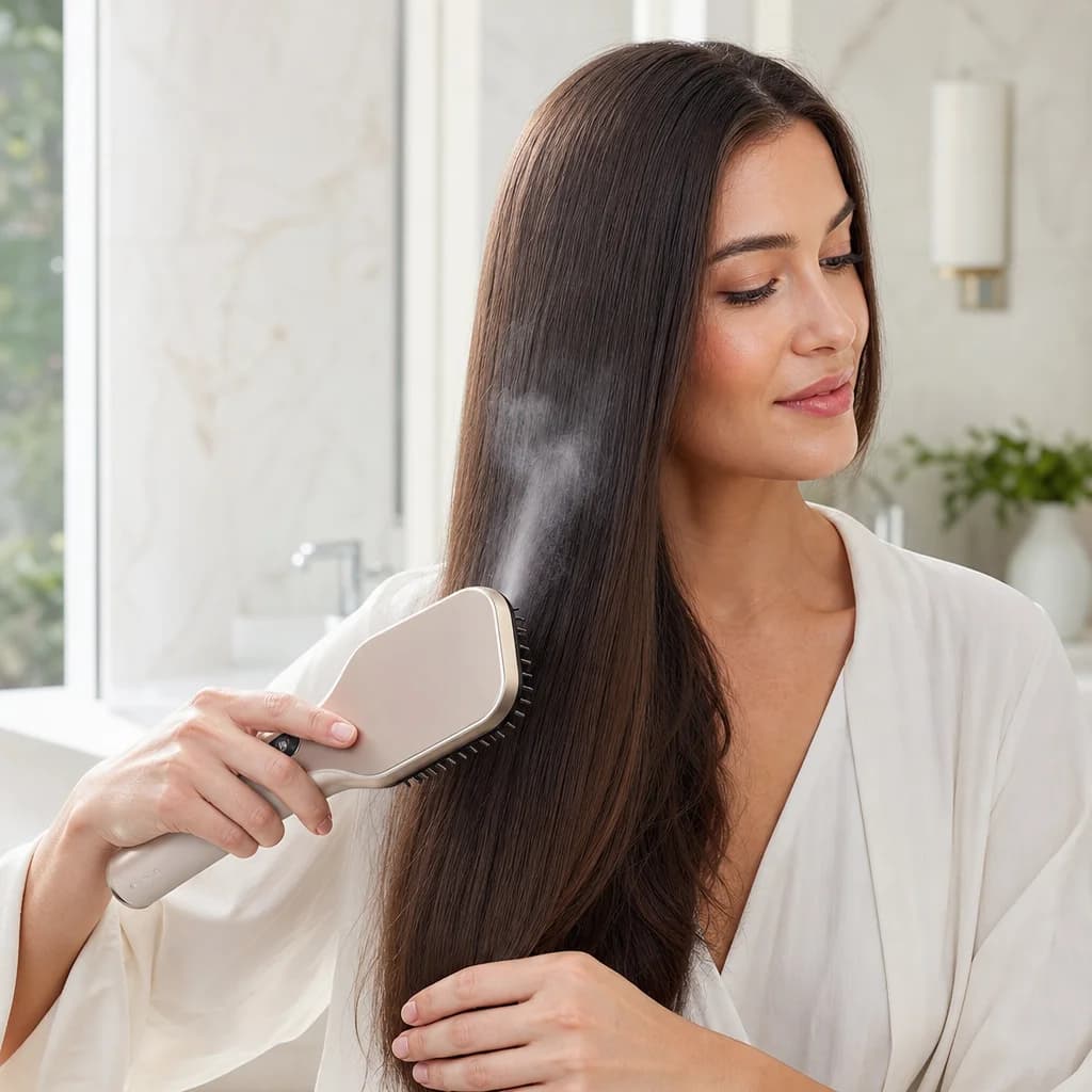 Vaporé Brush in use